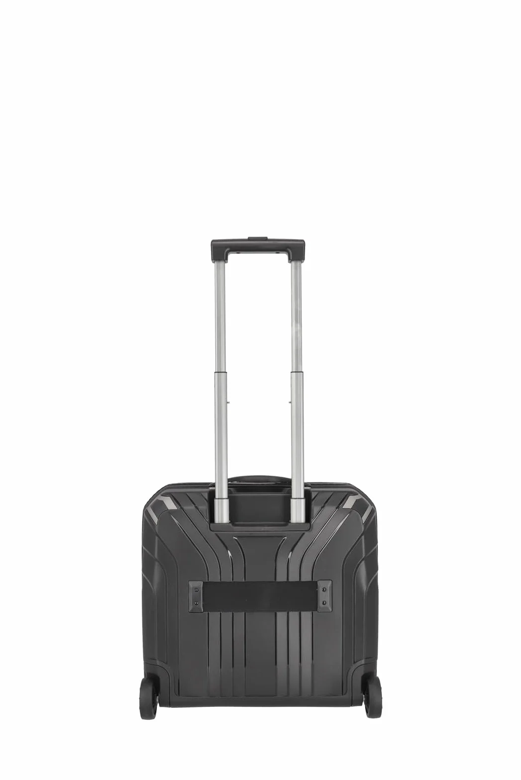 Travelite Elvaa walizka na laptopa z twardą obudową na 2 kółka, 44 cm, czarny, Laptop Trolley 44 cm, Twarda obudowa na laptopa z 2 kółkami