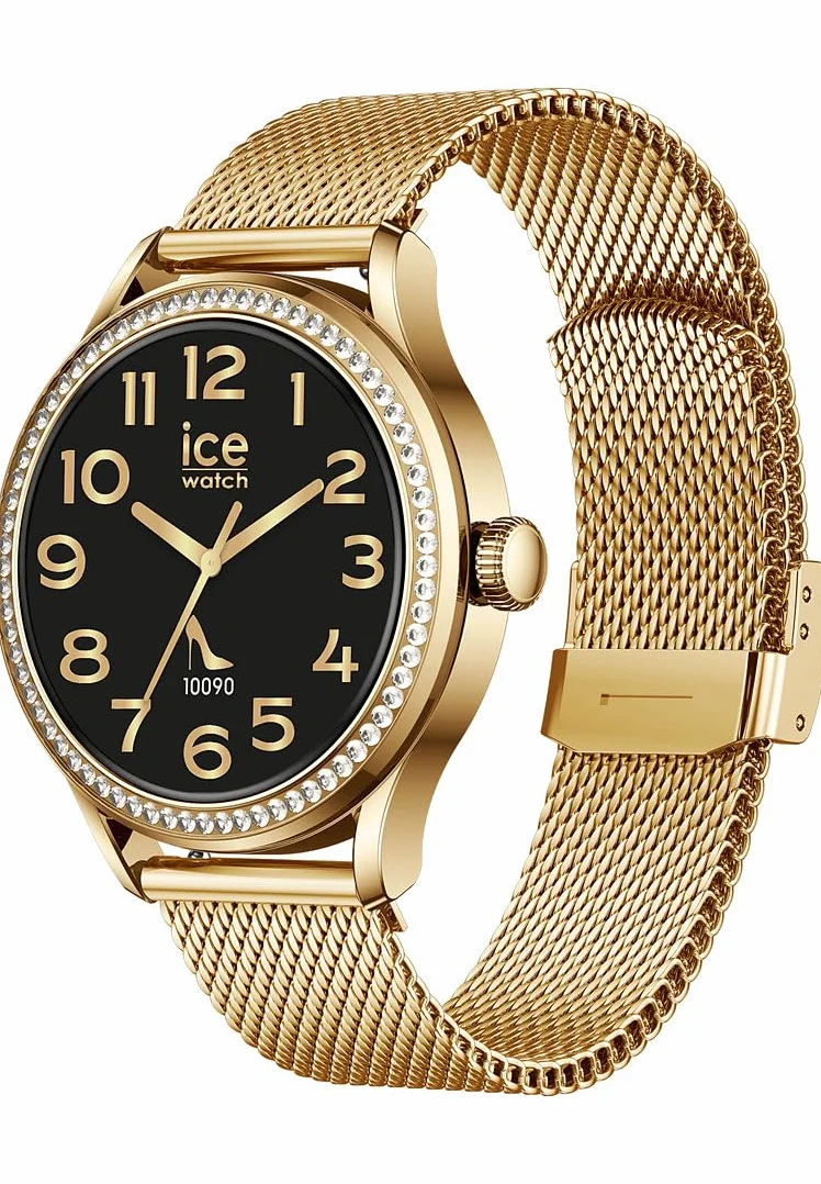 Ice-Watch – ICE smart ST 2.0 Gold Milanese – złoty zegarek dla kobiet z bransoletką ze stali nierdzewnej - 025316 (1,2 cala)