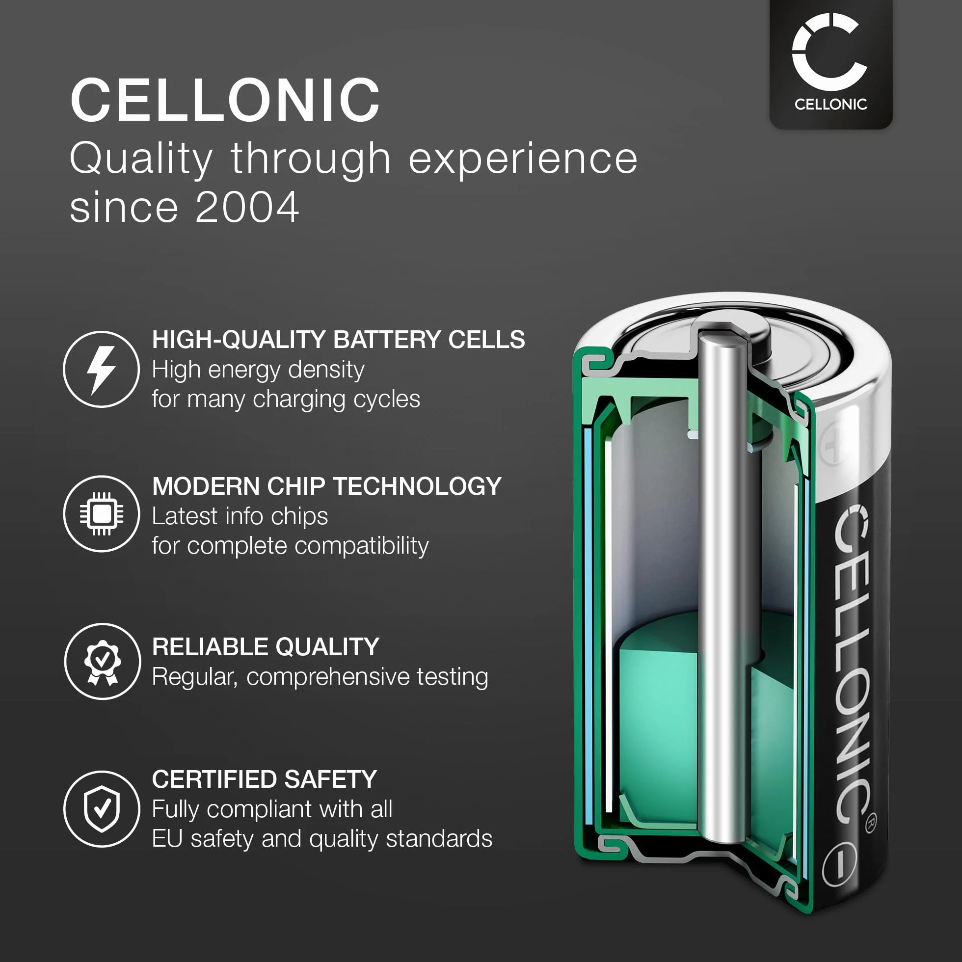 CELLONIC® Bateria 82-2-7136898 700mAh kompatybilna z SteelSeries Arctis Nova Pro, 61527 Naprawa Bezprzewodowy zestaw słuchawkowy audio, wymienny akumulator