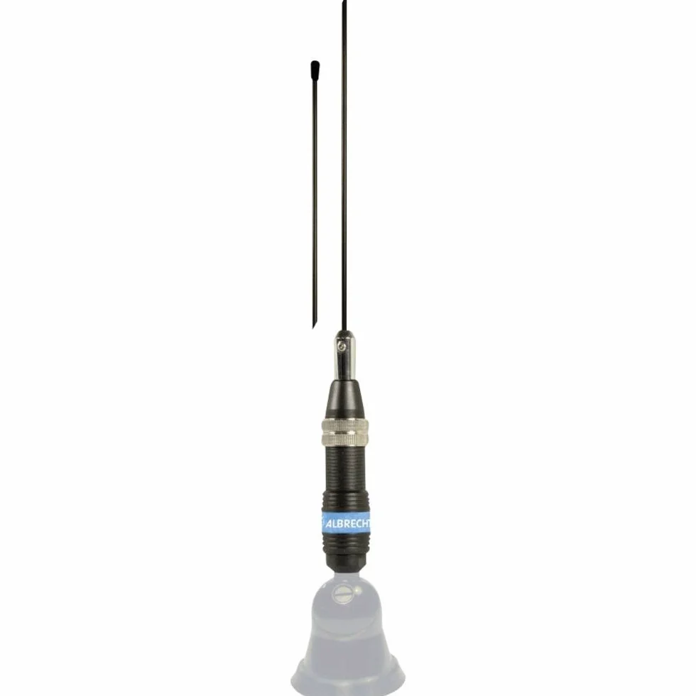 CB Albrecht Racer 90 antena, 115 cm, z kablem, czarna