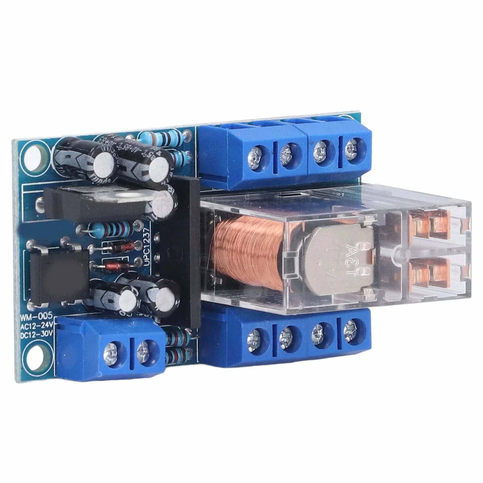 Opóźnienie Płyty Ochrony Głośników, AC DC 12V-24V Płyta Ochrony Opóźnienia, PCB Uruchamiania, kanał 2.0