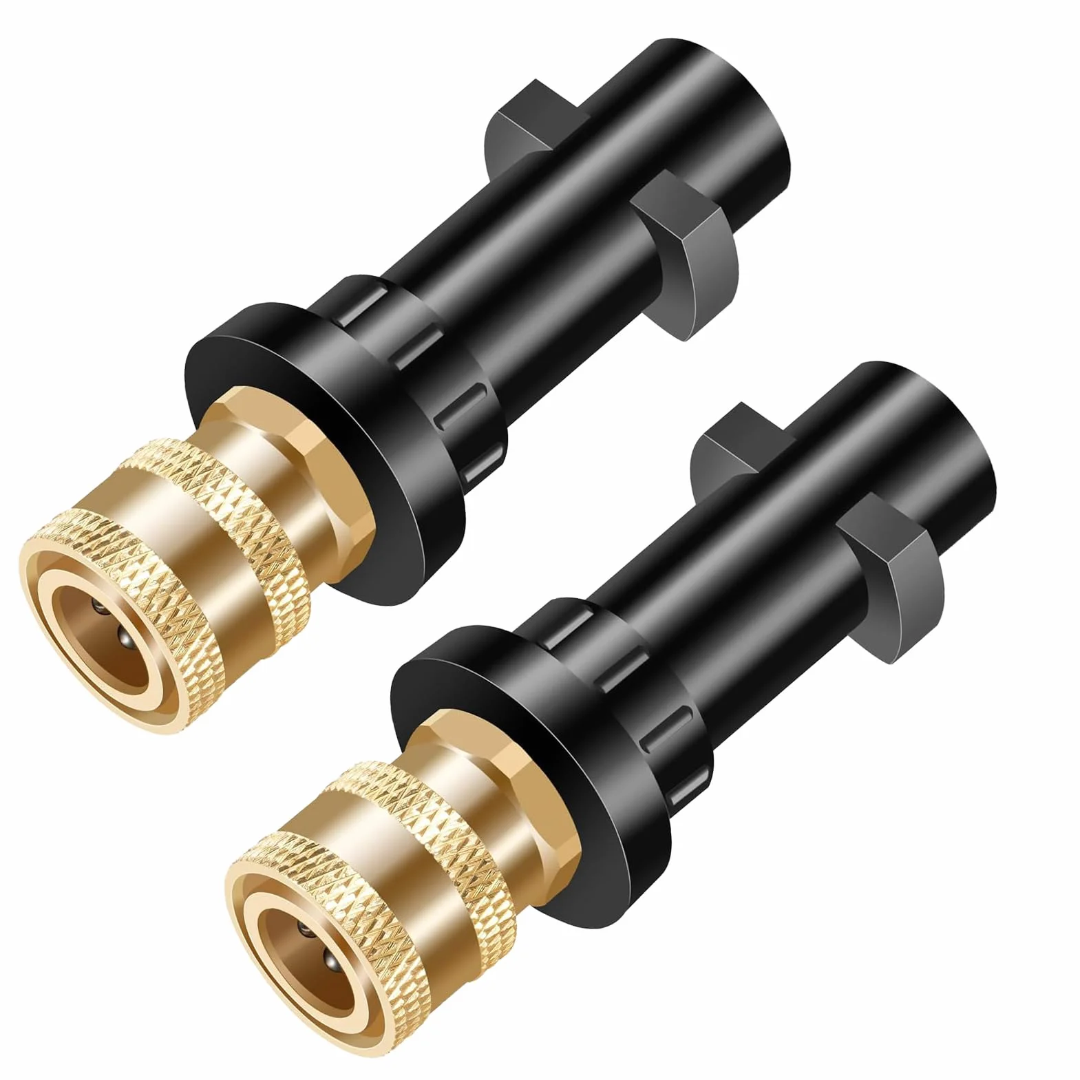 Adapter do myjki wysokociśnieniowej szybkozłączka 1/4" kompatybilny z Karcher Kärcher K2 K3 K4 K5 K6 K7 2 sztuki