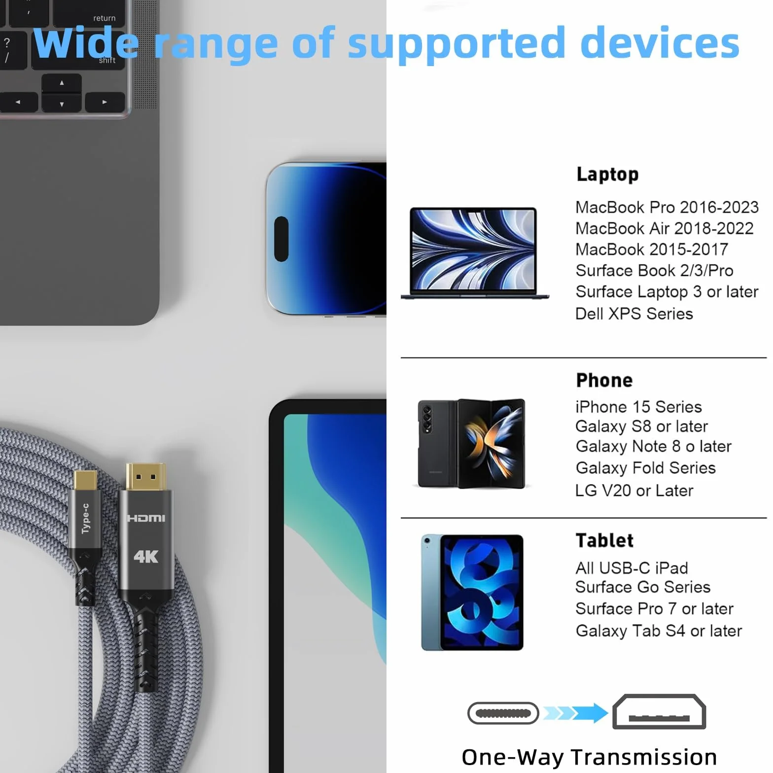 Quntis Kabel HDMI do C 3M