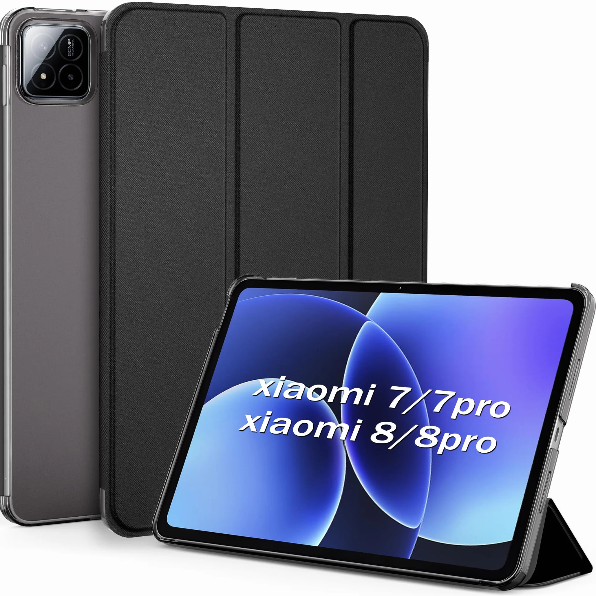EasyAcc Etui do Xiaomi Mi Pad 7/7 Pro 11,2" 2024 matowe czarne