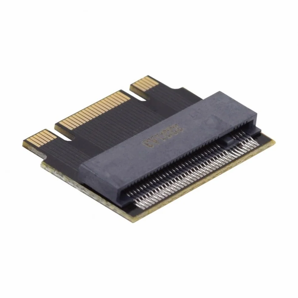 CY NGFF B+M NVME M-Key 22x30mm do 22x42mm Adapter przedłużający męsko-żeński kompatybilny z Legion Go 2230 2242 SSD