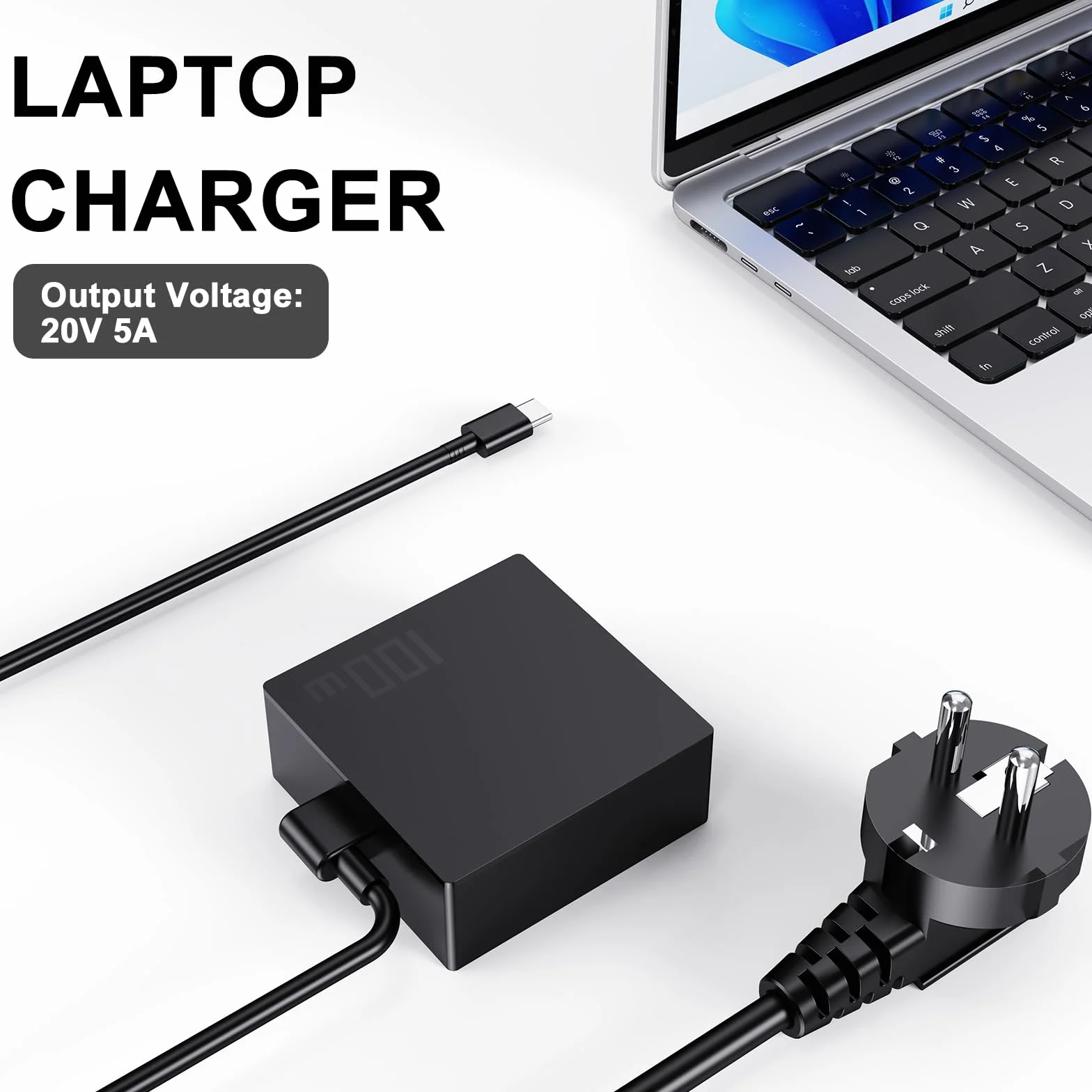 100W USB C ładowarka Kompatybilny z Asus ROG Ally X Z1,Ally Dock,ROG Flow X13 Z13 GV301 GV302 GZ301,Zephyrus G16 GU605 G14 GA403,Vivobook S16 S15 16X 14X ZenBook 14 14X S13 Strix G18 G16 Scar 16 18