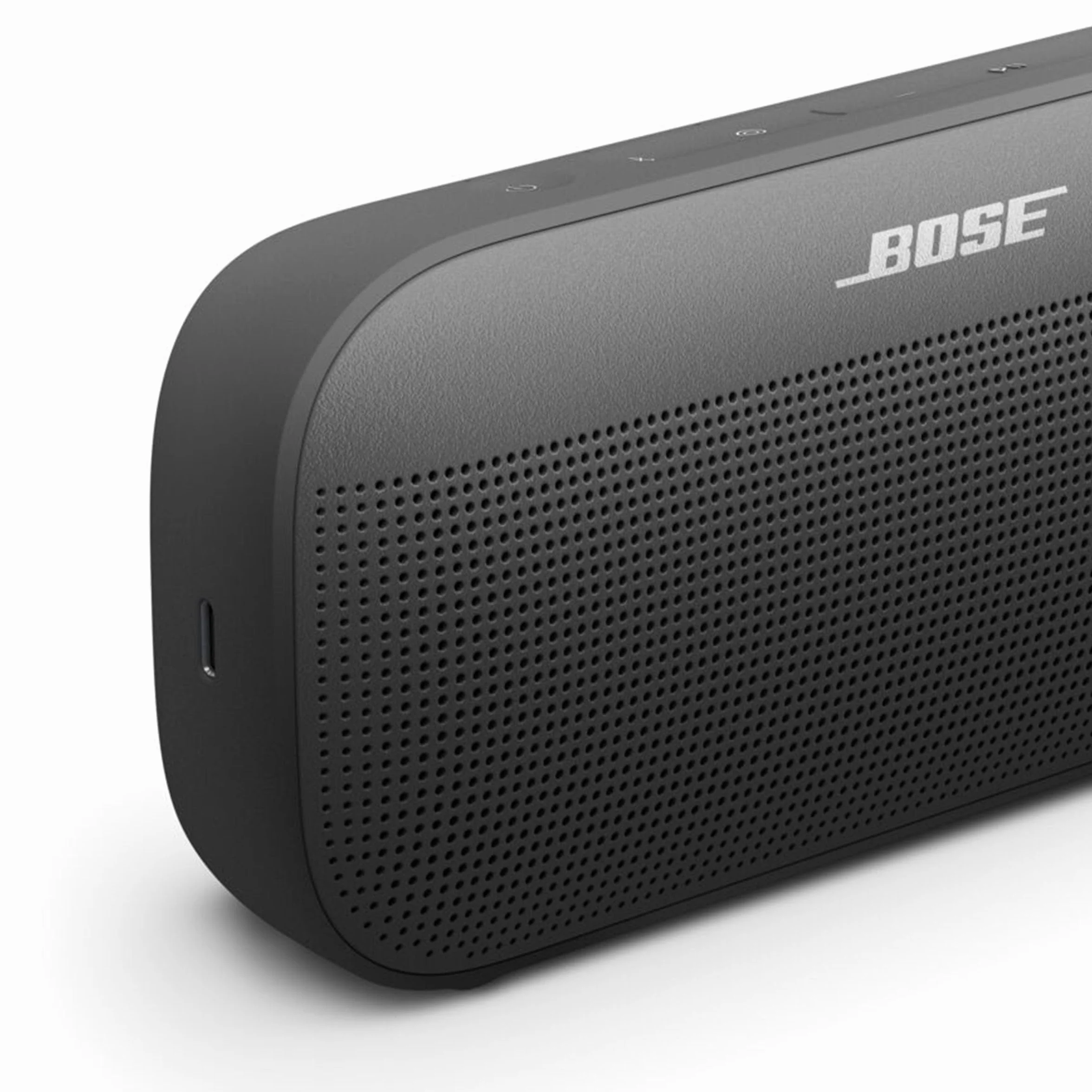 Bose SoundLink Flex SE (2. gen.) Przenośny głośnik Bluetooth, przenośny głośnik zewnętrzny z dźwiękiem Hi-Fi, do 12 godzin pracy akumulatora, odporność na wodę i pył, czarny