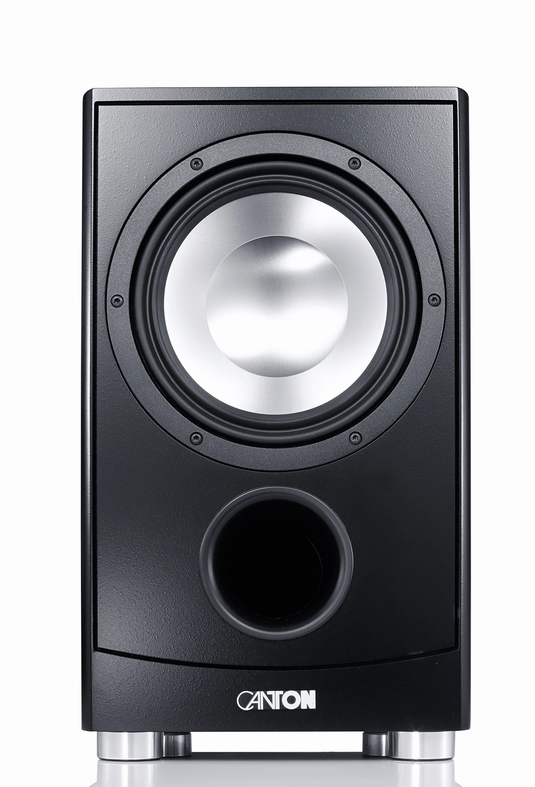 Canton AS 85.3 SC wydajny aktywny subwoofer (200/280 W), czarny