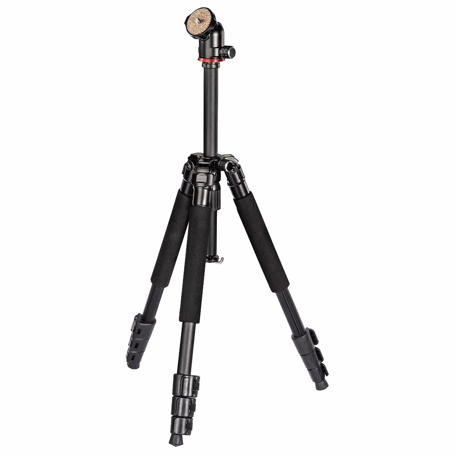 Hama statyw podróżny (głowica kulowa, lekki, zaciski, pianka antypoślizgowa, tripod, do aparatu) czarny