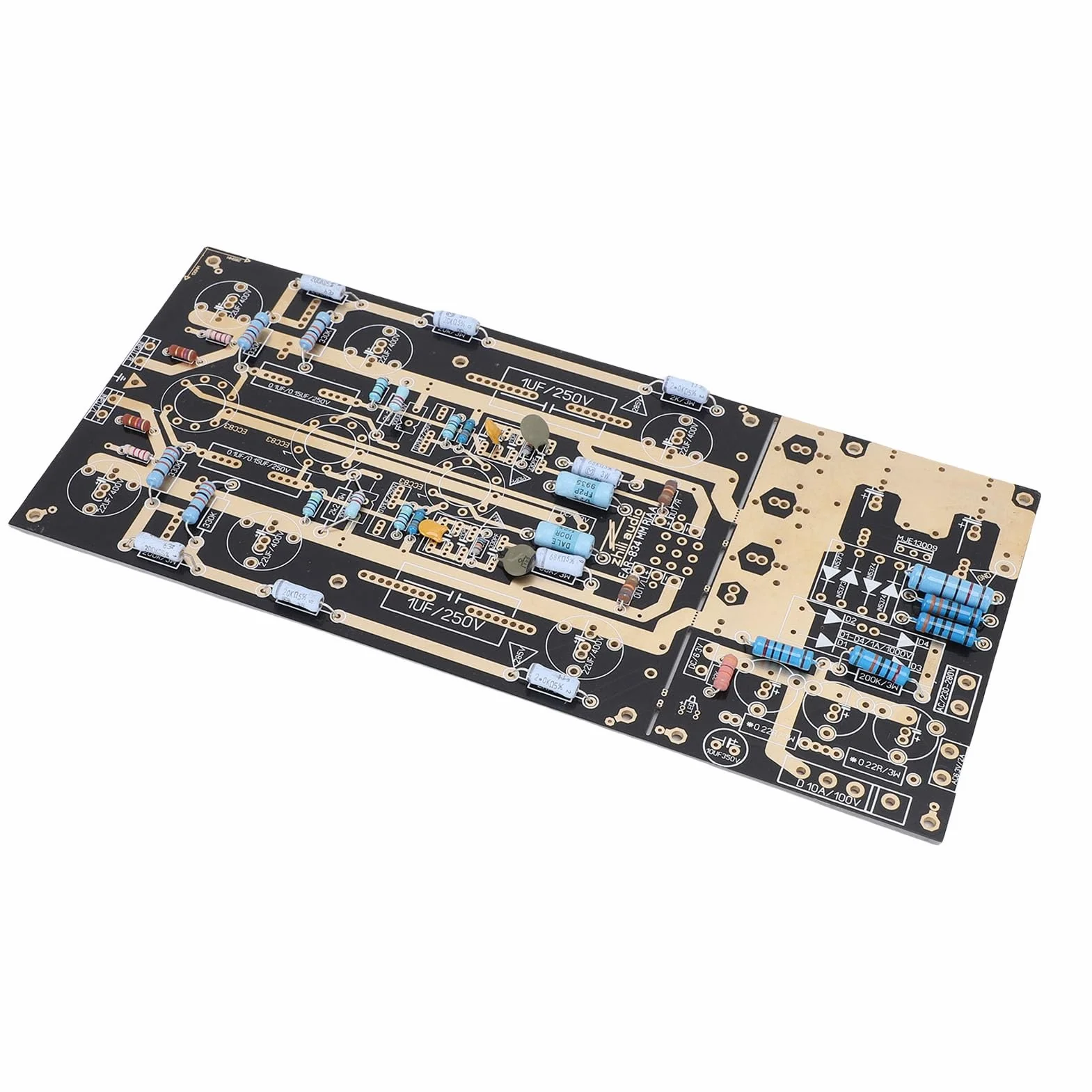 Garosa Zestaw Płytek Drukowanych Wzmacniacza Fonograficznego o Wysokiej Klasy Wydajności dla Gramofonu MM Ręcznie Robiony Projekt - Rozmiar PCB 5,12 X 11,22 Cala