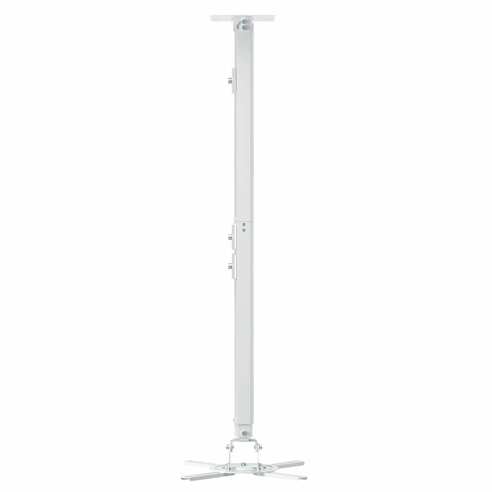 suptek Uchwyt sufitowy, projektor, obracany o 360°, kąt nachylenia 90°, 780-1250 mm, do projektorów do 13,6 kg, biały (PR05LW)