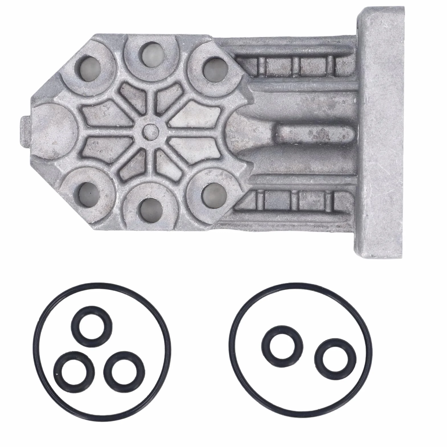 Obudowa Pompy do łuparki do Drewna, Uniwersalne Akcesoria do Elektrycznych Części Maszyn Hydraulicznych, Stop Aluminium, 4T 6T 7T 8T