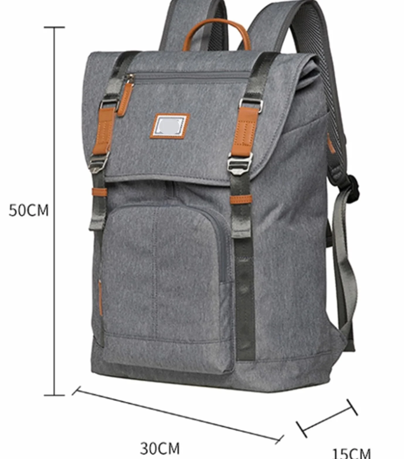 Torba na Komputer Plecak na Laptopa Plecak Męski Na Laptopa 19,6 Cala, Wodoodporny Plecak Do Pracy. Plecak Do Szkoły Średniej Torba Biznesowa Torba na Laptopa(Gray)