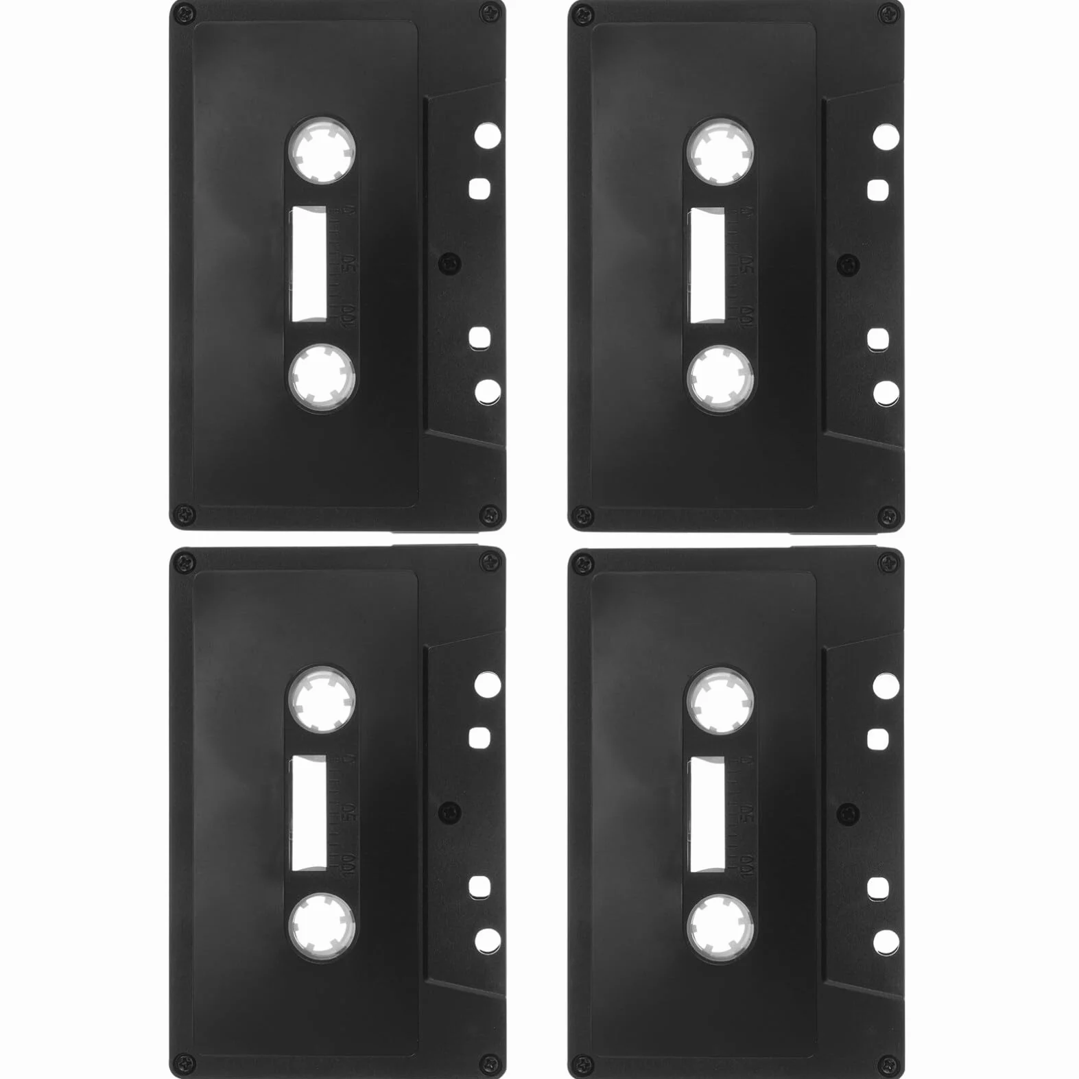 Zerodeko Kaseta Magnetofonowa Puste Kasety Magnetofonowe Do Dekoracji Retro Wall Art 4 Szt Dekoracja Ścienna