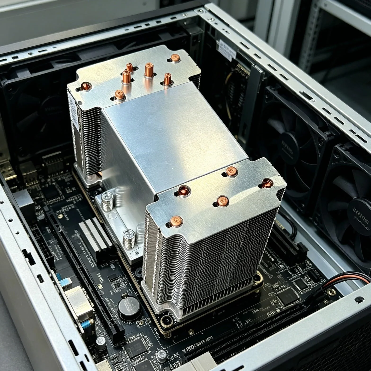 Radiator chłodzący GPU do V100 P100 SXM2 GPU pasywna naprawa płetwy część sprzętowa