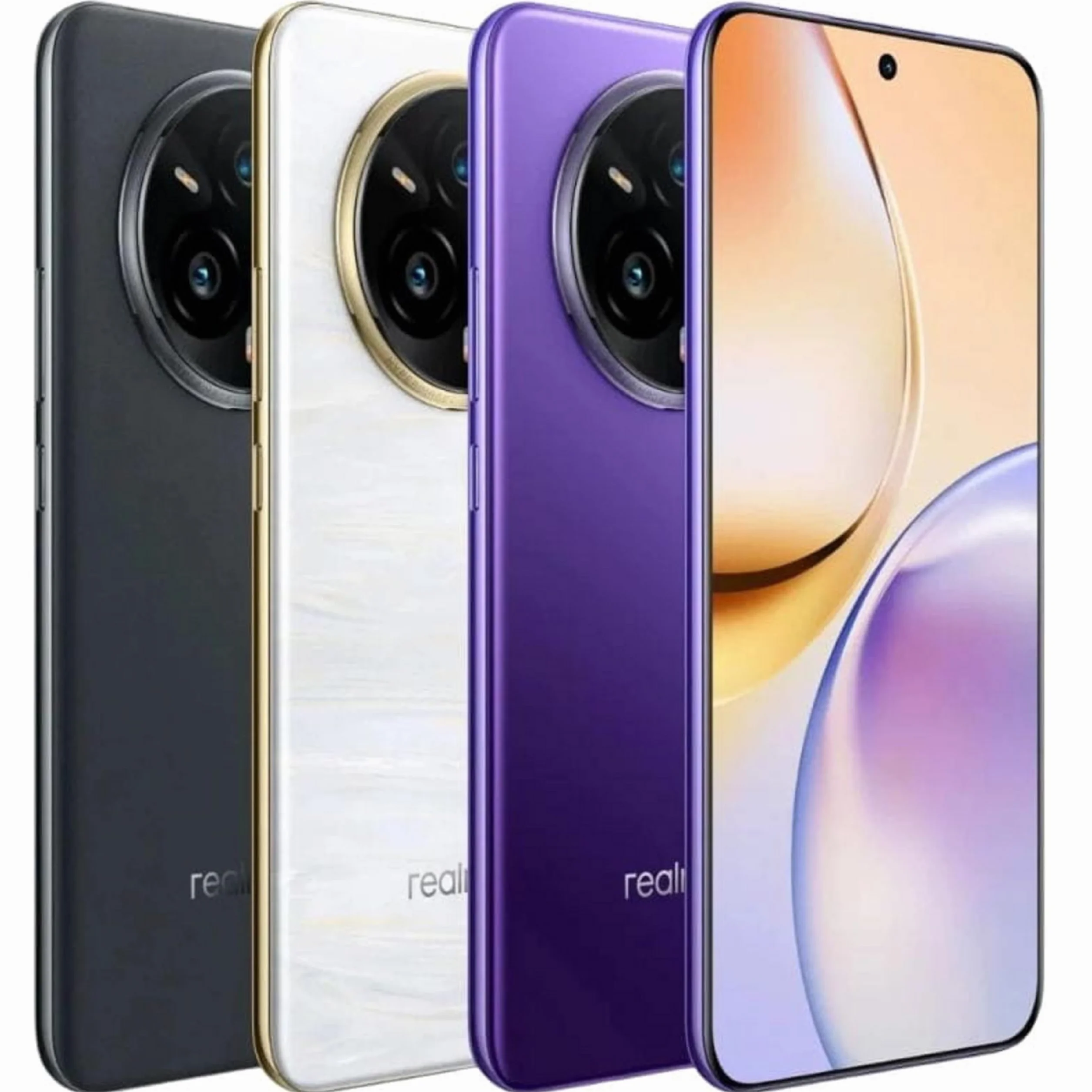 realme 14 Pro+ Dual-SIM 512 GB ROM + 12 GB RAM (tylko GSM / bez CDMA) smartfon 5G odblokowany fabrycznie (fioletowa mgławica) – wersja międzynarodowa