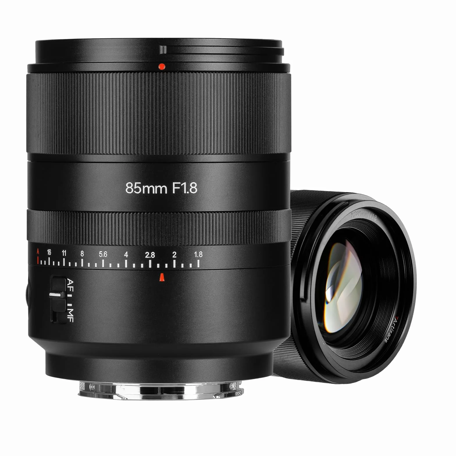 7artisans AF 85 mm F1.8 pełnoklatkowy obiektyw aparatu kompatybilny z Nikon Z Mount, duża przysłona, Prime, STM autofokus, do aparatów Nikon DSLR (czarny)