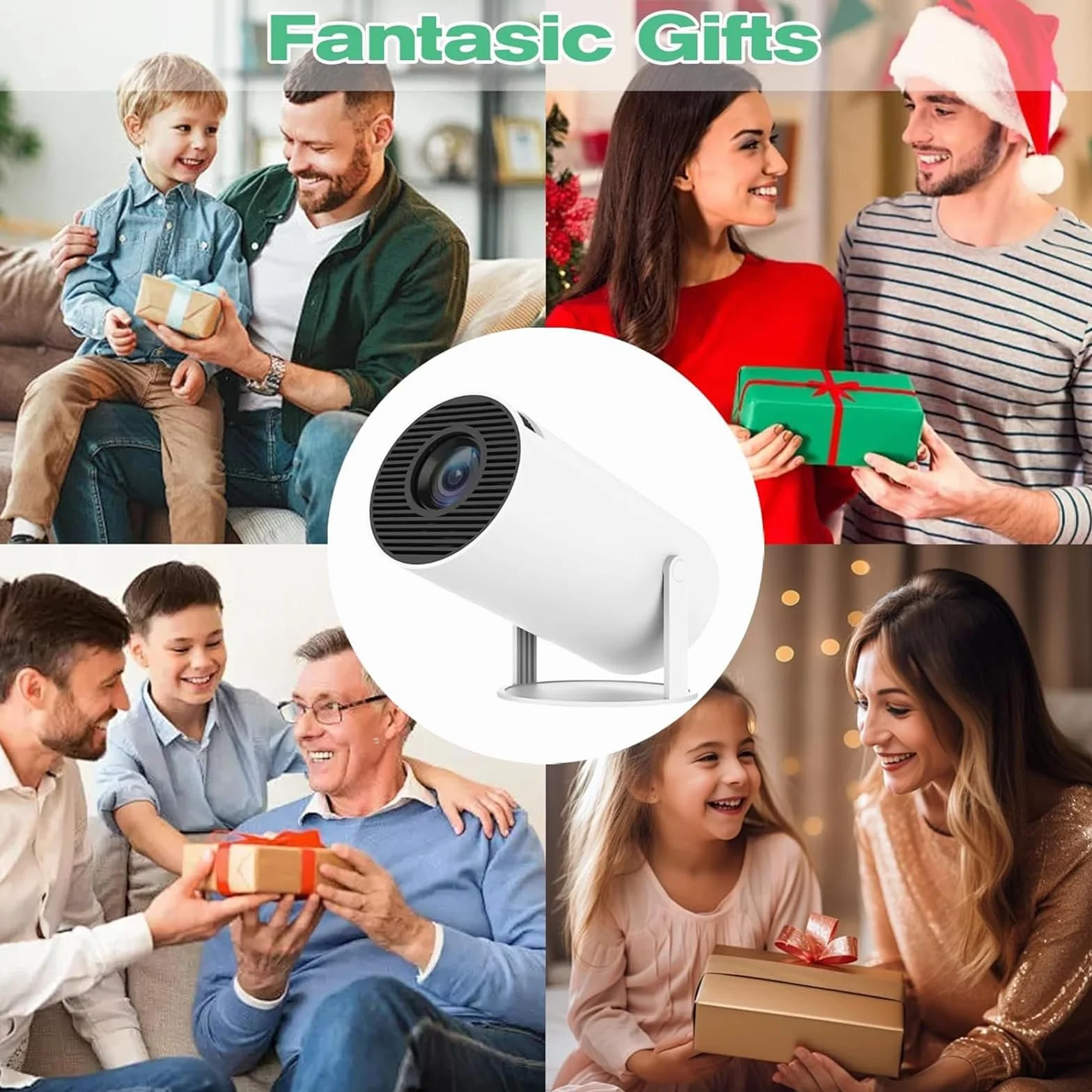 Cinemaster Pro 4K inteligentny projektor M300 Max, Lunoosh LCD do gier retro i gier P30 Max