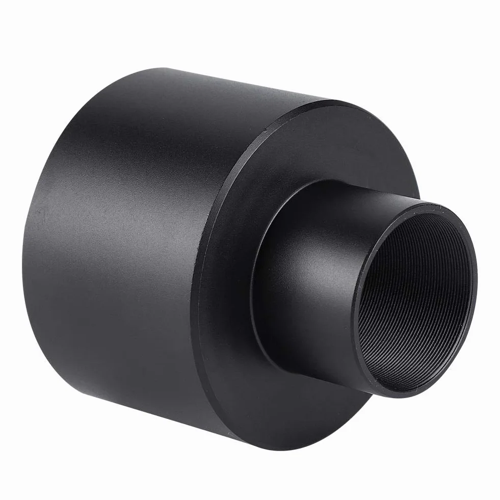 Adapter do montażu teleskopowego, metalowy 1,25 cala do 2 cali teleskopowy adapter kularny 31,7 mm do 50,8 mm adapter do montażu pierścienia kompresyjnego