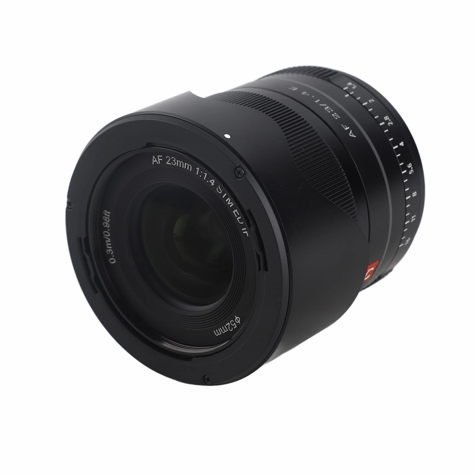 Aoresac Obiektyw Stałoogniskowy 23 Mm F1,4 z dużą przysłoną i funkcją Automatycznego Ustawiania Ostrości, Lekki Przenośny Obiektyw do Aparatu A6000 A6300 A6600, 2 Obiektywy ED obsługują