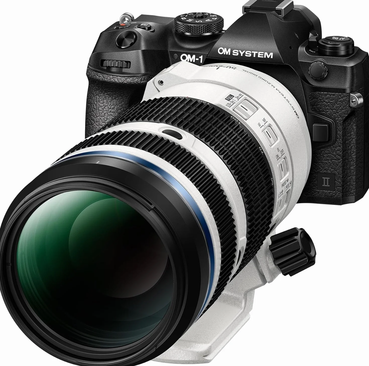 OM SYSTEM M.Zuiko Digital ED 50-200mm F2.8 IS PRO Obiektyw Telezoom MFT | Jasny teleobiektyw do Olympus i Panasonic, stabilizacja obrazu IS, lekki, uszczelnienie IP53, bokeh, mocowanie M4/3