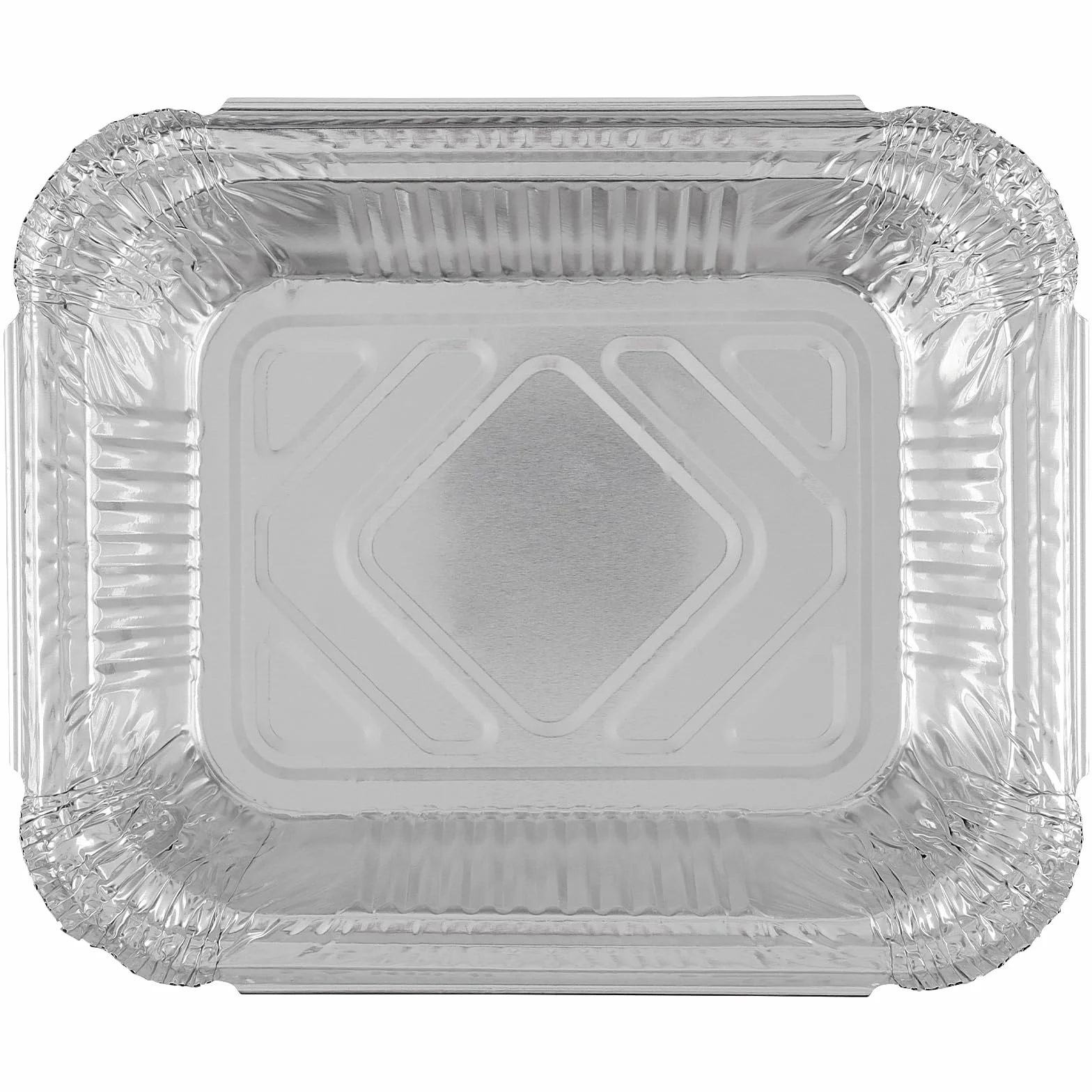 Aluminiowe Miseczki Ociekowe 400 ml 14,5x12x5,5 cm Kwadratowe do Grilla