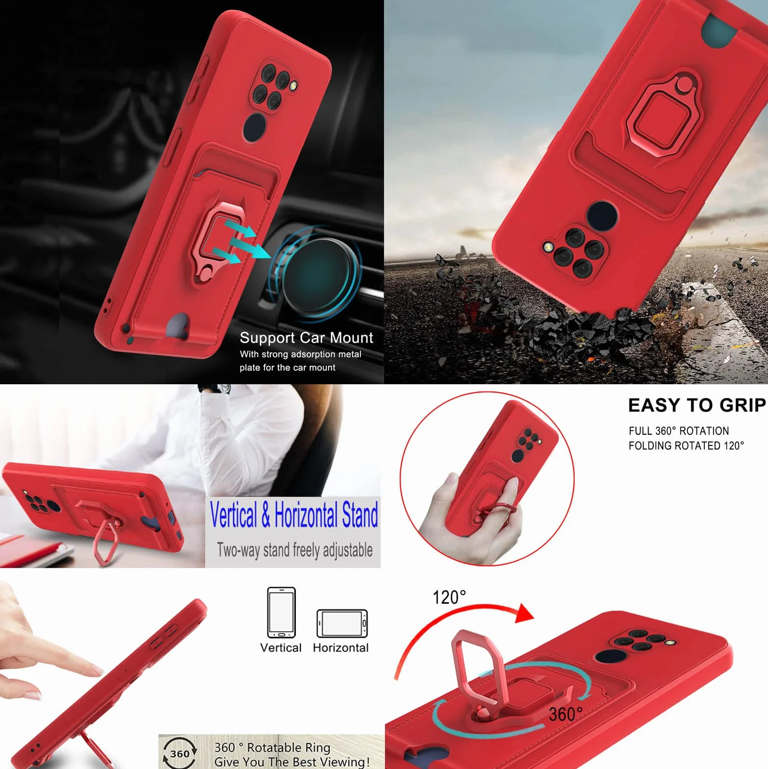 Przesuwana ochrona aparatu, silikonowe etui z łańcuszkiem na telefon komórkowy, kompatybilne z iPhone 17 Pro Max, metalowy uchwyt na pierścień, regulowany naszyjnik, etui na telefon komórkowy