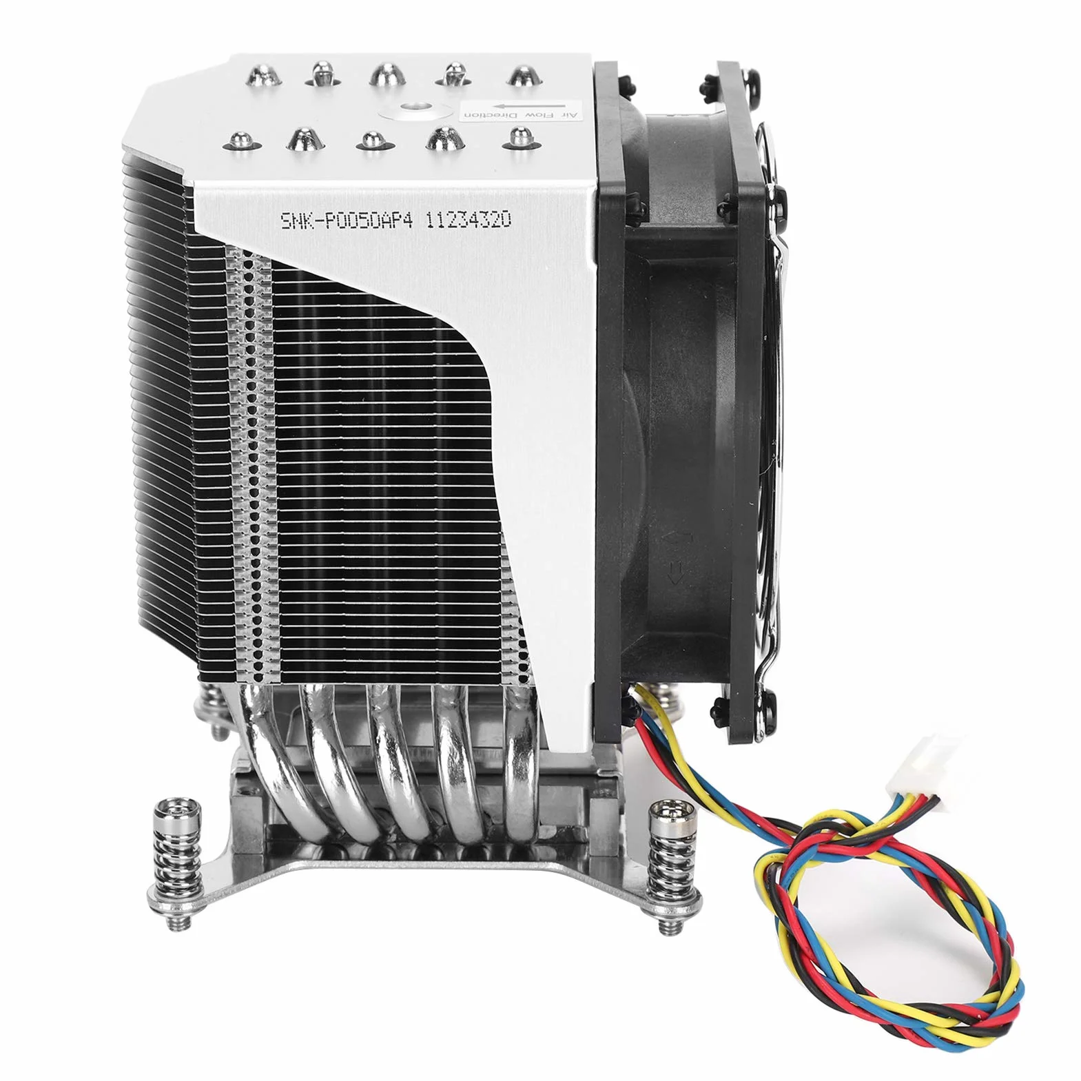 Zestaw Chłodnicy Wentylatora Procesora Efektywna Konstrukcja dla Serwerów LGA 2011 Kwadratowy Wąski ILM 4U, 1 Jednostka