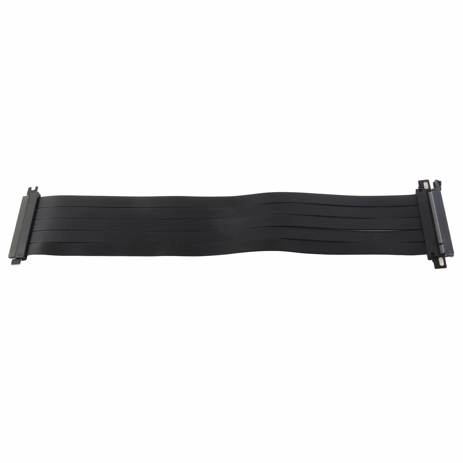 Generic Kabel Riser PCIE 4.0 X16, Zapobieganie Zakłóceniom Czarny, Elastyczny, Szybki Kabel Riser GPU Typu Plug and Play dla RTX3090ti RTX3090 dla RTX3080 RTX3080ti (45 cm)