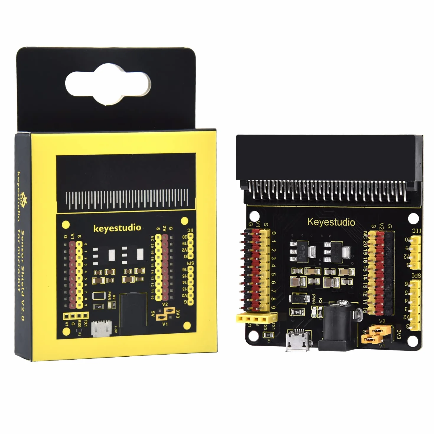 KEYESTUDIO BBC Micro:bit Breakout Adapter Shield