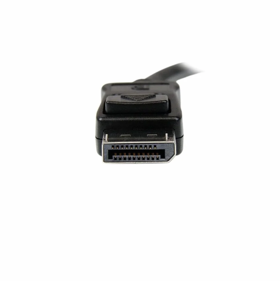 StarTech.com Kabel DisplayPort 15 ft z blokadami - aktywny - 2560 × 1600 - DPCP i HDCP - Męski do męskiego kabla do monitoringu wideo DP (DISPL15MA), 50 ft/15 m (aktywny), czarny