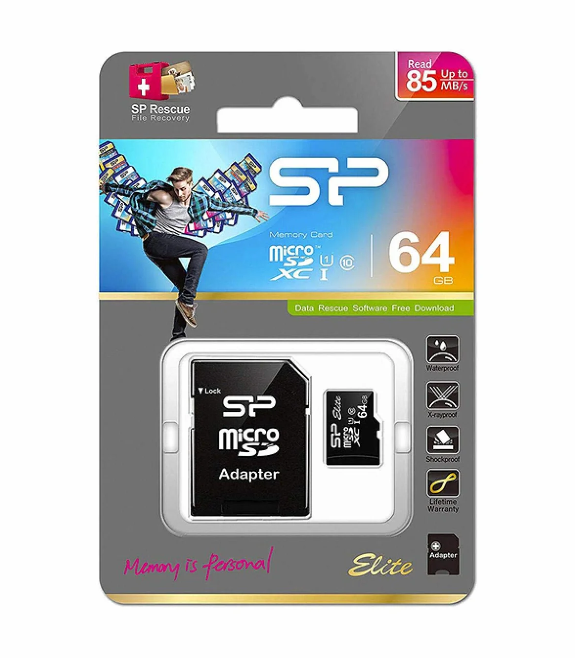 Silicon Power Class10 16GB microSDHC karta pamięci