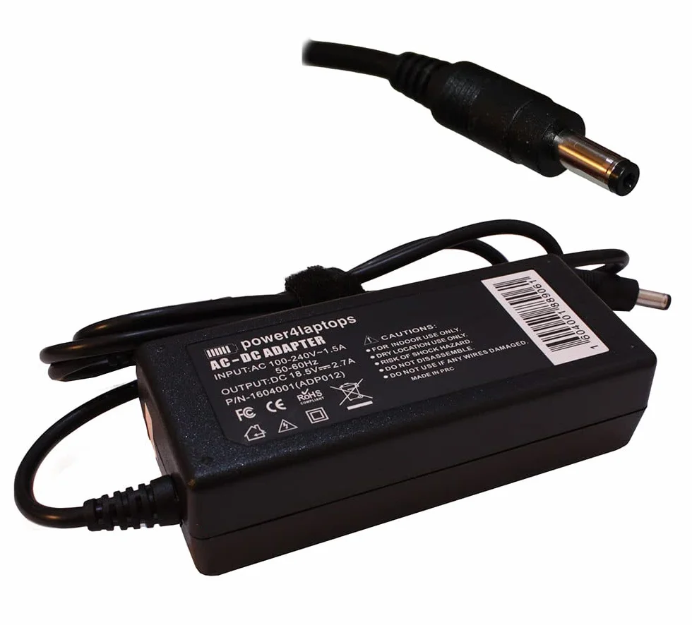 Power4Laptops Zasilacz Sieciowy Ladowarka do Laptopa Zasilanie kompatybilny z Asus L7000H
