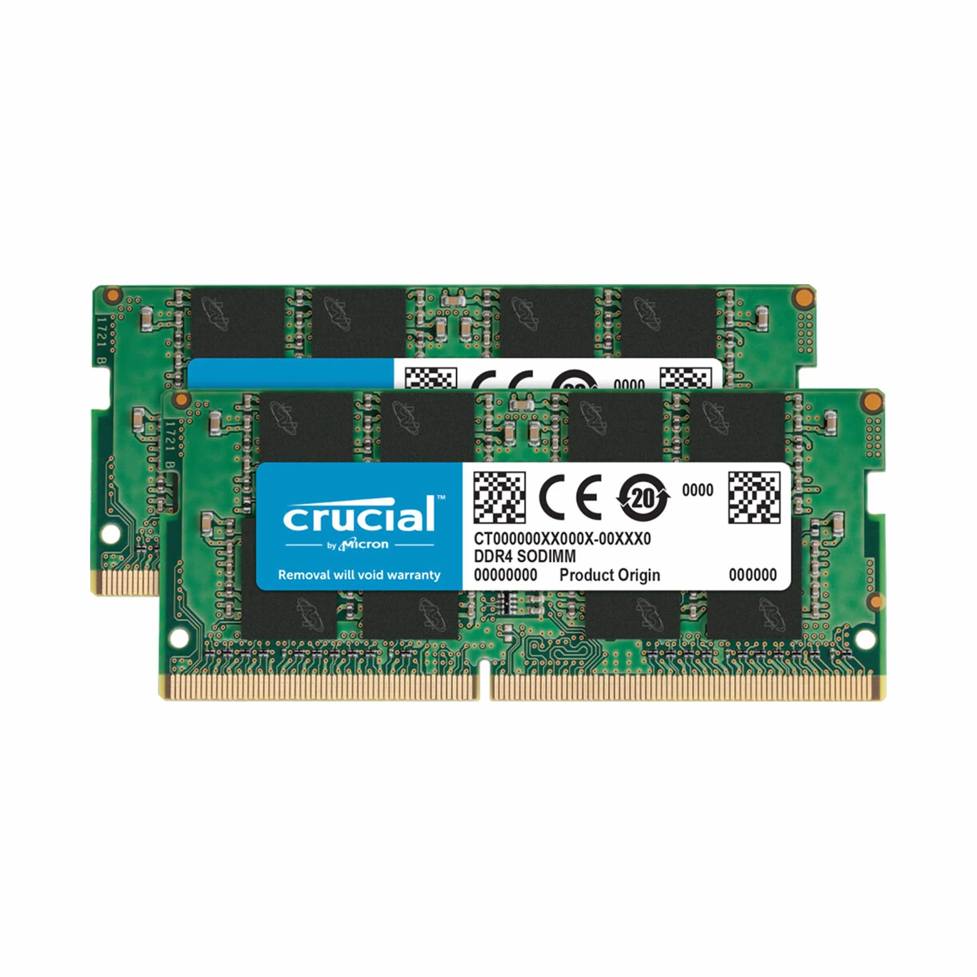 Crucial RAM CT2K16G4SFD824A 32GB (2x16GB) DDR4 2400MHz CL17 zestaw pamięci operacyjnej do laptopa