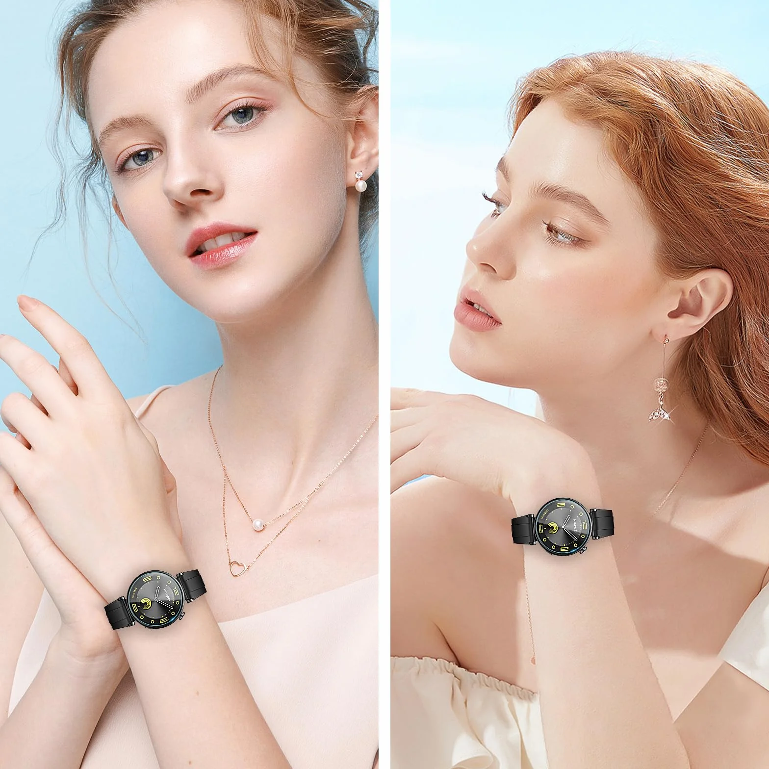 Diruite 4 Sztuki Ochraniacz Ekranu do Huawei Watch GT 4 41mm,HD Szkło Hartowane Folia Ochronna do Huawei Watch GT 4 41mm Smartwatch[Anti-Scratch]