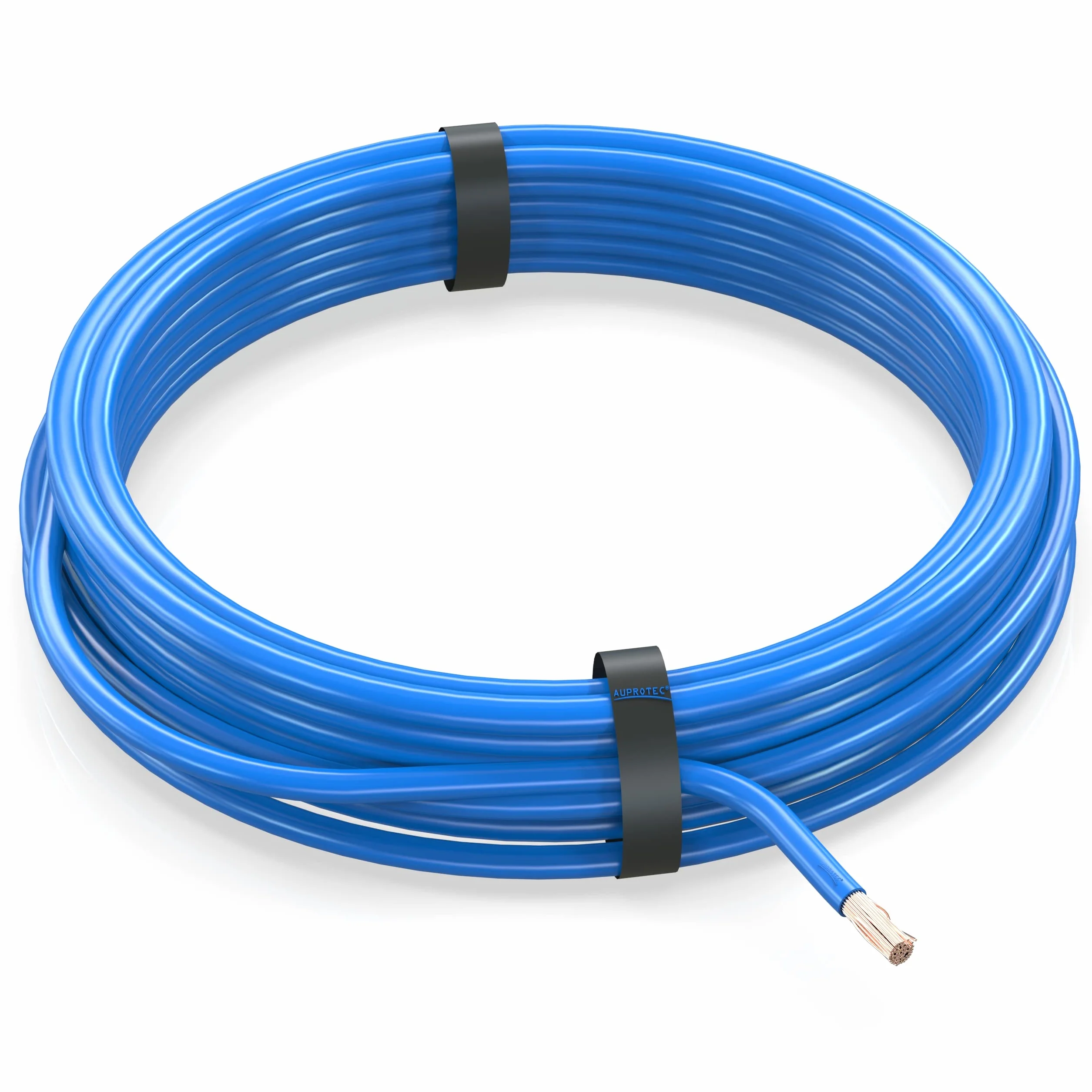 AUPROTEC przewód samochodowy FLRY-B 1,0 mm² 5m niebieski
