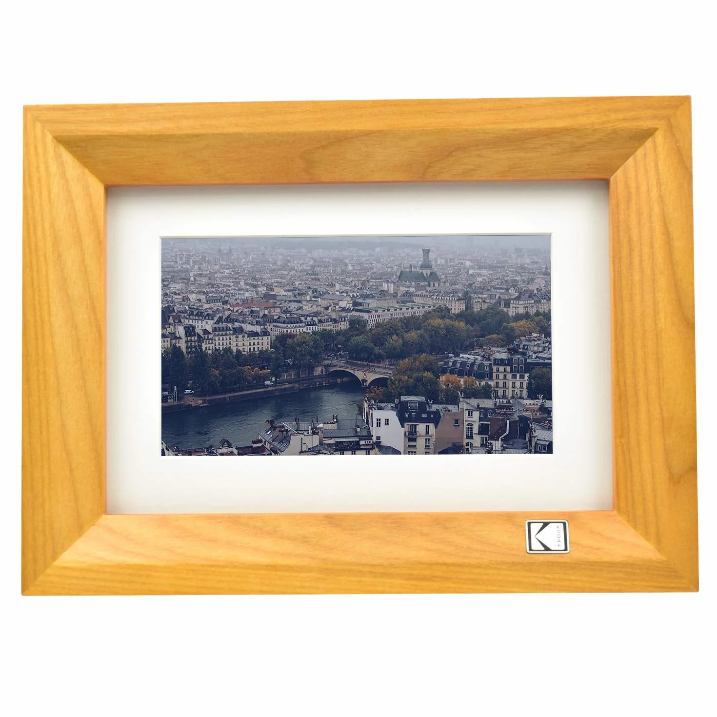 KODAK Wysoka rozdzielczość 1024 x 600 17.8 cm cyfrowa ramka na zdjęcia - Burlywood"