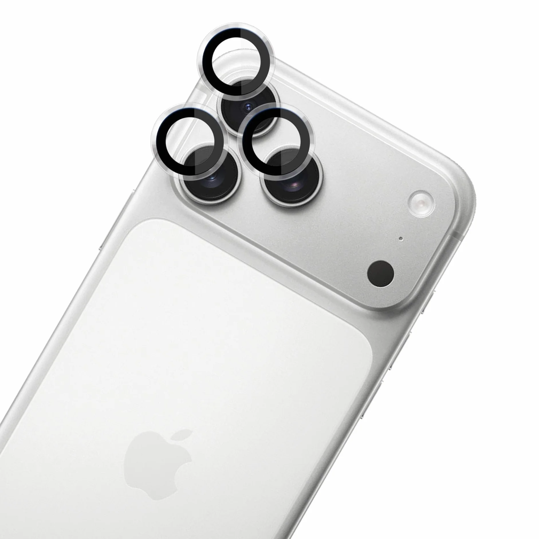 3mk Lens Protection Pro Szkło na Aparat do Apple iPhone 17 Pro/iPhone 17 Pro Max, Pierścienie na Obiektyw, Metalowa Ramka, Niezaburzona Jakość Zdjęć