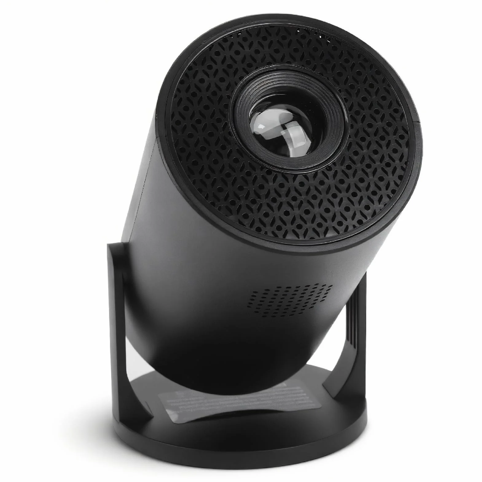ASHATA Mini Projektor z Wi -Fi i Bluetooth, 270 ° Regulowany Stojak na Zewnątrz Projektor Kina Domowego USB TV Stify Filmy Projektor Filmowy na Smartfona z Laptopa Android