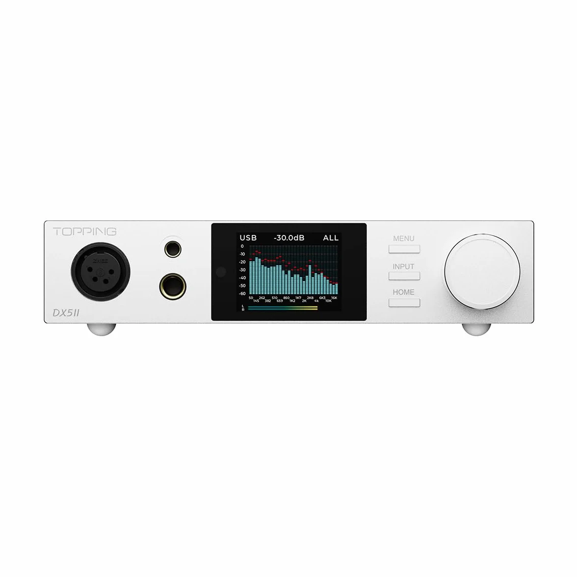 TOPPING DX5 II Dekoder Dua ES9039Q2M Desktop DAC i wzmacniacz słuchawkowy (biały)
