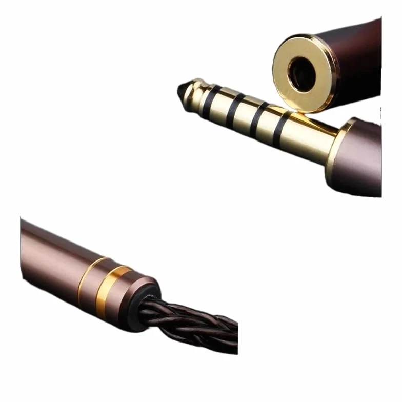 Premium 2,5 mm 3,5 mm 4,4 mm kabel audio HiFi adapter do słuchawek 2,5 3,5 4,4 gniazda męskie żeńskie złącze h&*igh qu>ality przewód (4,4 m do 3,5F)