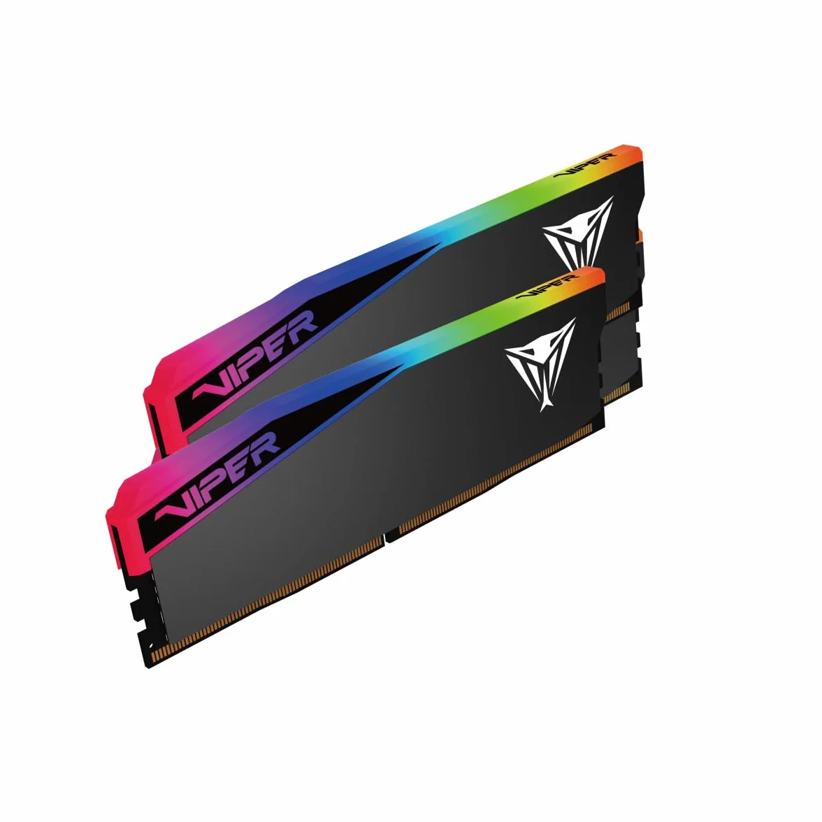 Patriot Viper Elite 5 Ultra Gaming RGB DDR5 RAM 64 GB (2 x 32 GB) 6400 MT/s CL32 1,4 V UDIMM zestaw pamięci do gier komputerowych kompatybilny z Intel XMP AMD Expo - VEUR564G6432K