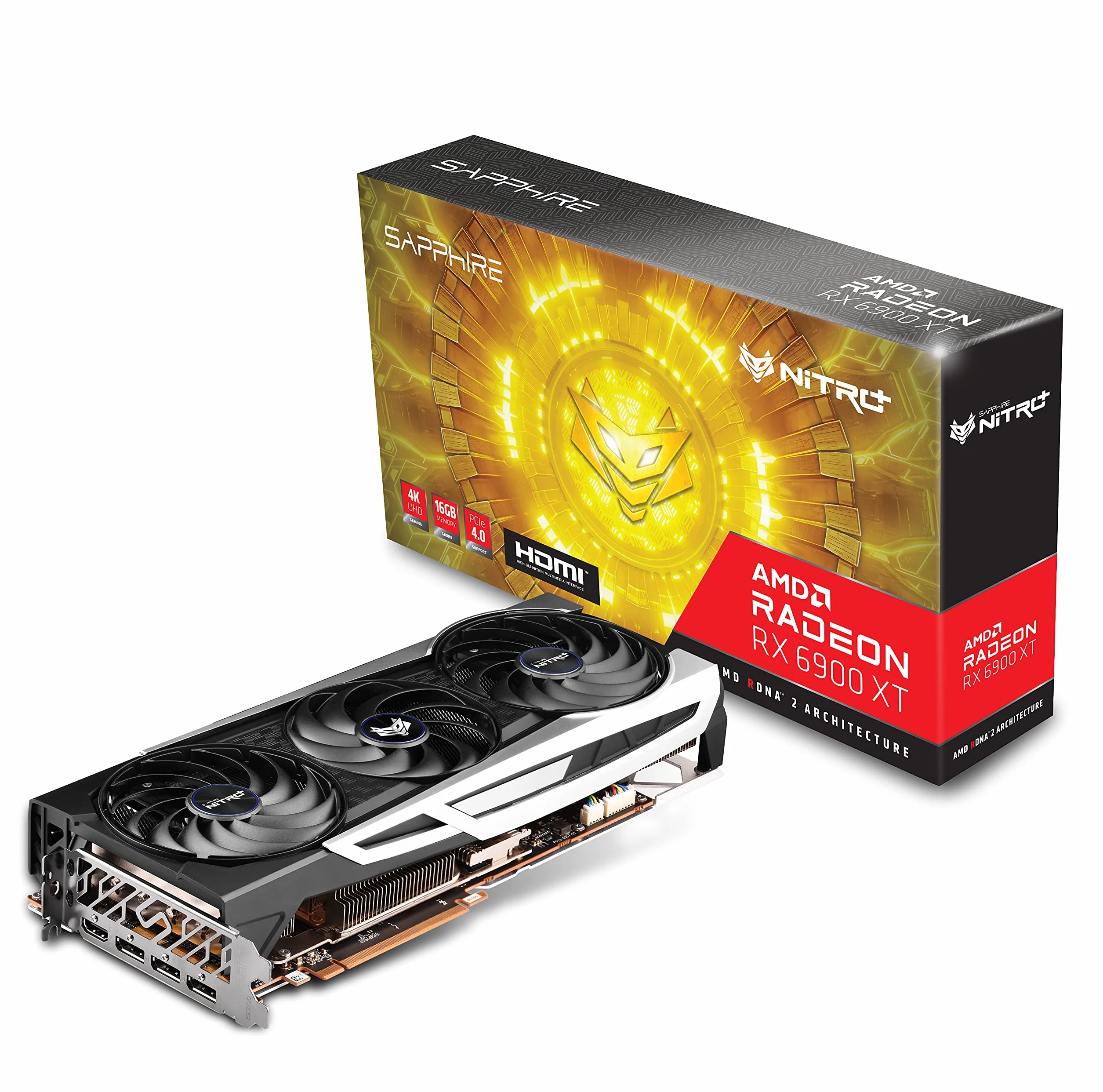 NITRO+ AMD RADEON RX 6900XT OC grafitowa karta grafitowa 16 GB GDDR6