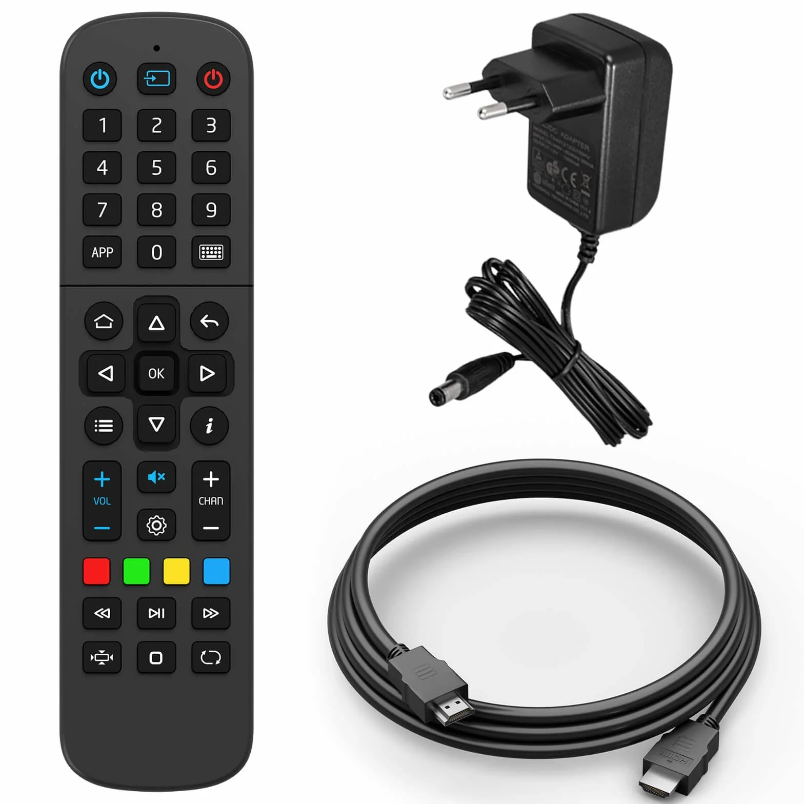 MAG 540w3 oryginalny infomir & HB-cyfrowy zestaw 4K Top Box Multimedia Player Internet TV Receiver UHD 60FPS 2160p @60 FPS HDMI 2.1 4K i HEVC obsługa USB 3.0 ARM Cortex-A35 + kabel HDMI