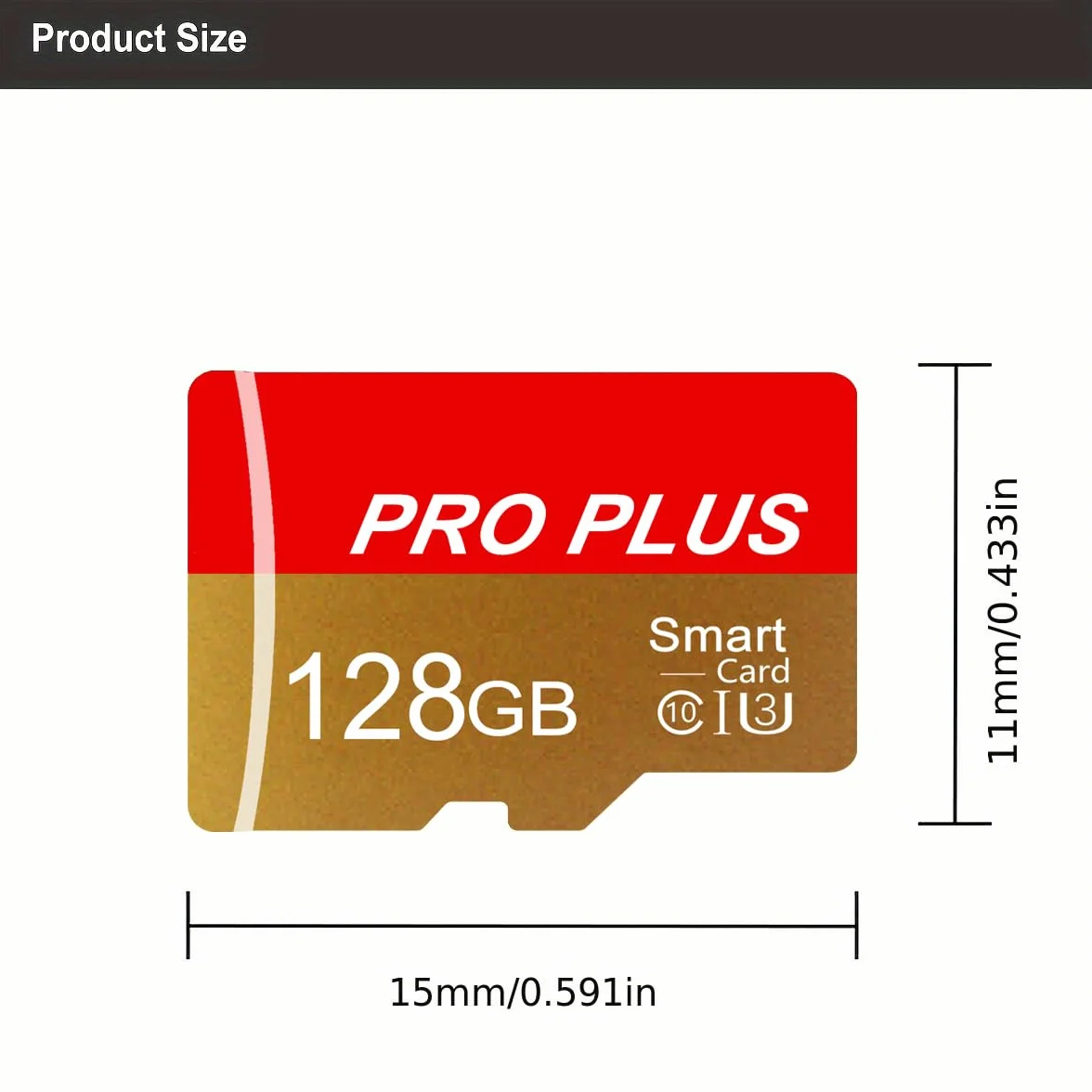 2 karty pamięci 128 GB z adapterem, karta pamięci High SpeeCard, UHS-I C10 A1 karta TF do tabletu/telefonu komórkowego/kamery/Car Audio/Game Console (TF162 Red Gold 128 GB)