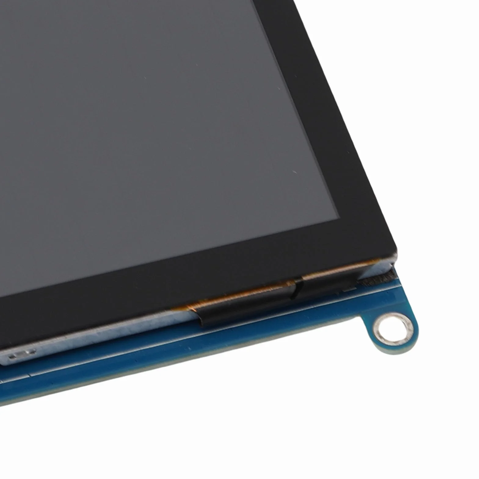 GOWENIC Wszechstronny 7-calowy Ekran Dotykowy RGB z 2 Głośnikami, rozdzielczość 1024 X 600 do Obsługi RasPi, Towarzysz Multimedialny