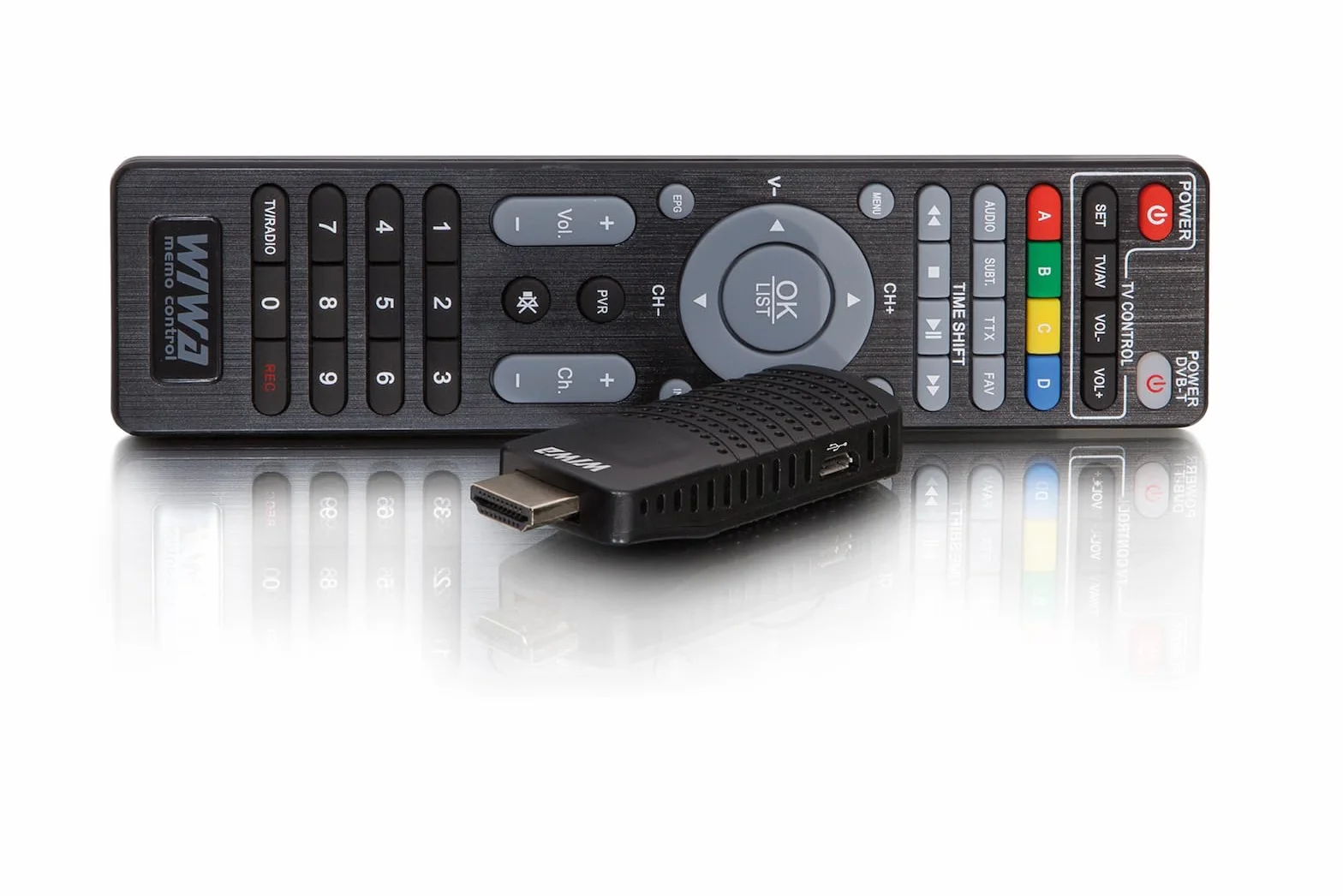 Wiwa H.265 Tuner Tv, Czarny, Mini