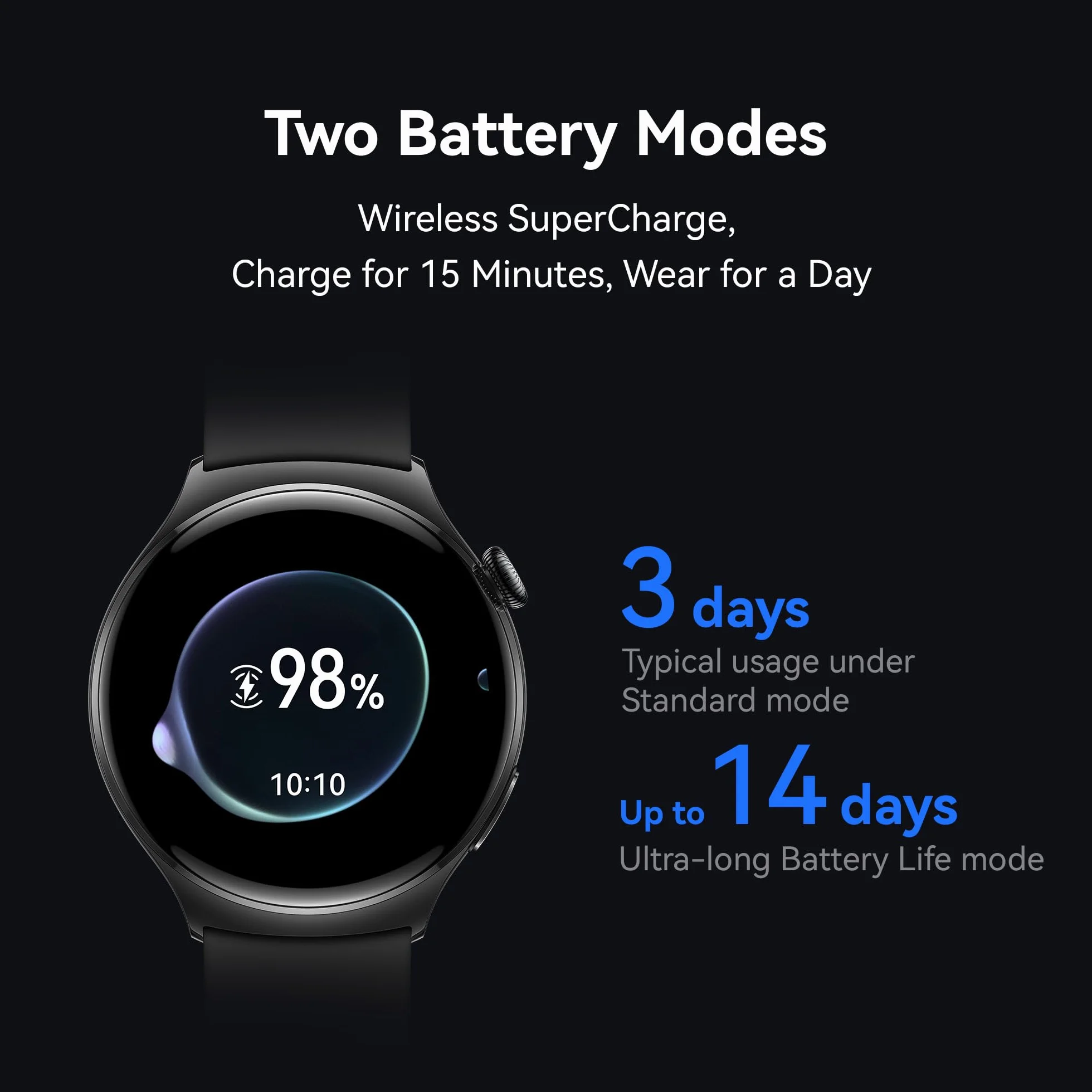 Huawei Watch 4 Smartwatch, Czarny, 32GB