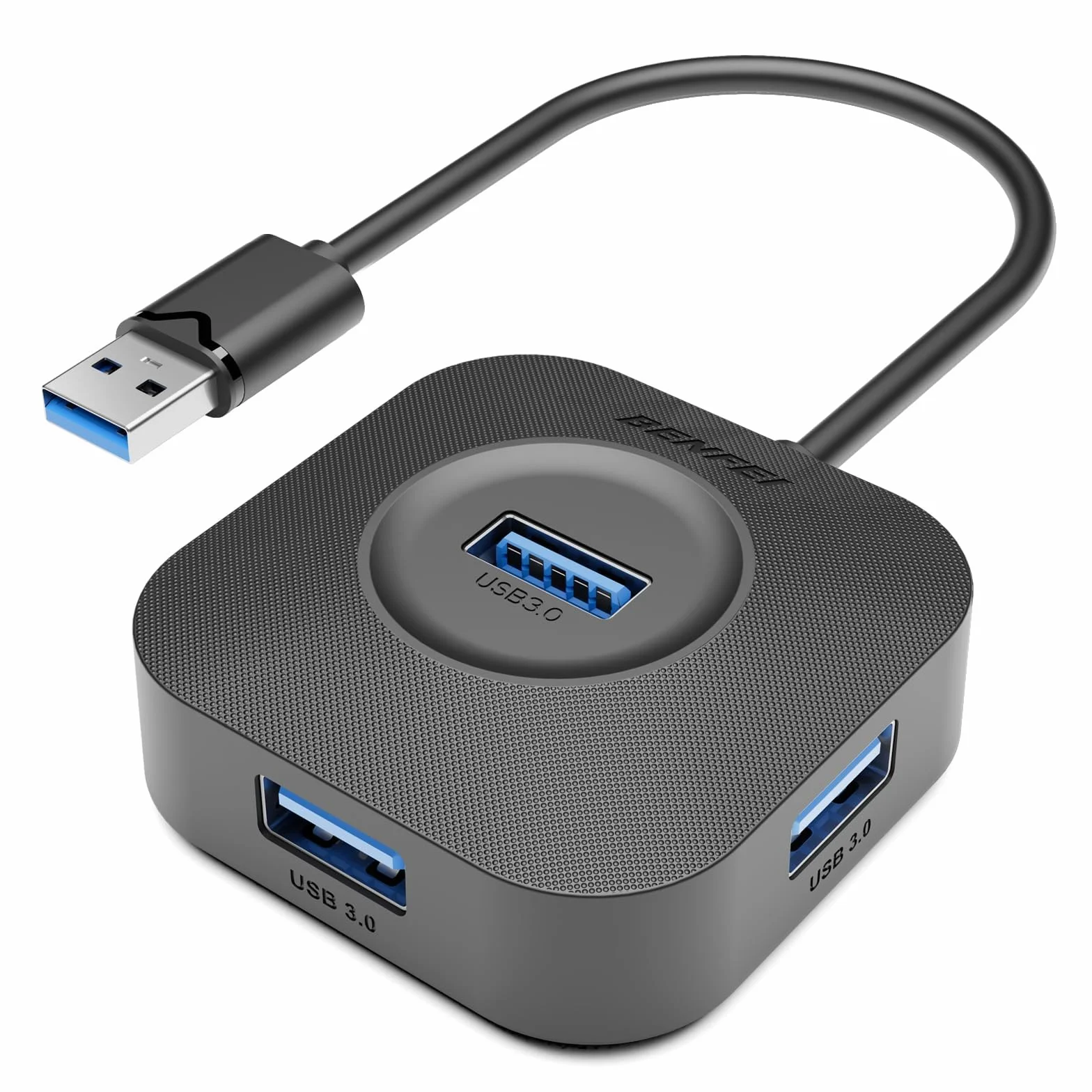 BENFEI Hub USB 3.0 4-portowy rozdzielacz USB A Ultra kompaktowy
