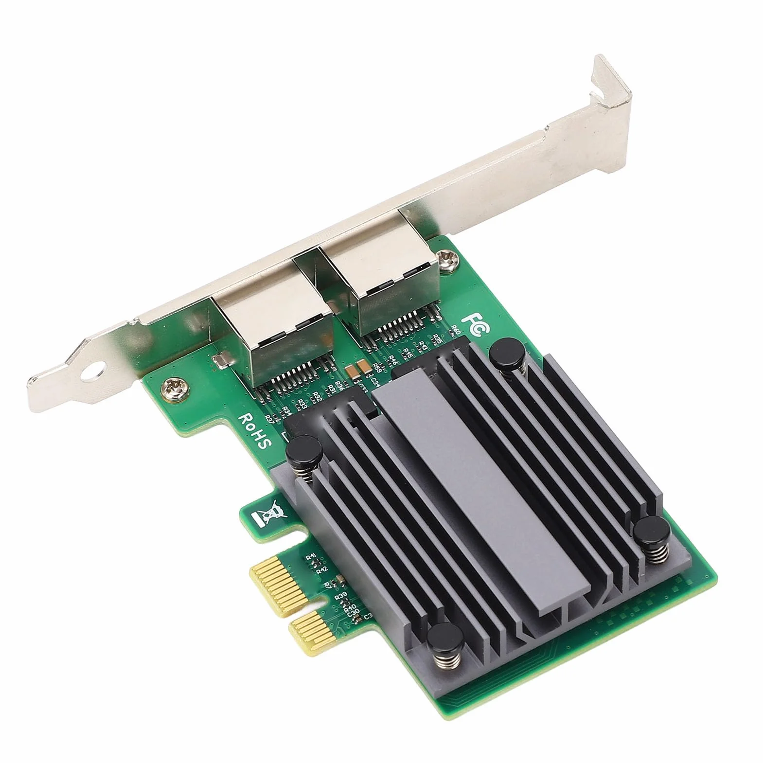 Karta Sieciowa PCIe 2,5G, Chipset I226 V, Obsługuje 1000Mbps dla Komputerów Stacjonarnych i Serwerów